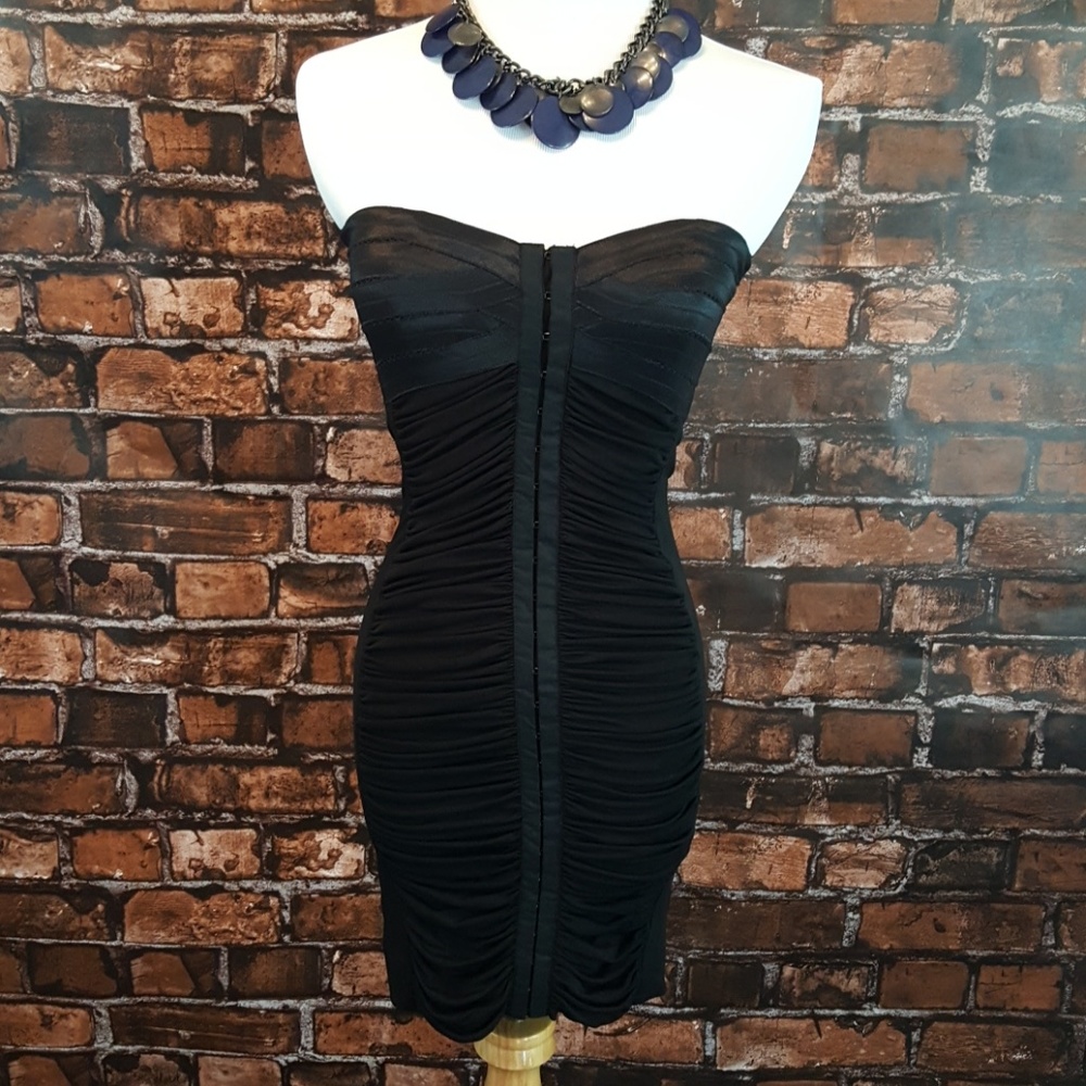 LAST CHANCE! CLOSET CLOSING! NWT Elizabeth and James Lingerie Dress LBD bodycon - Picture 2 of 8